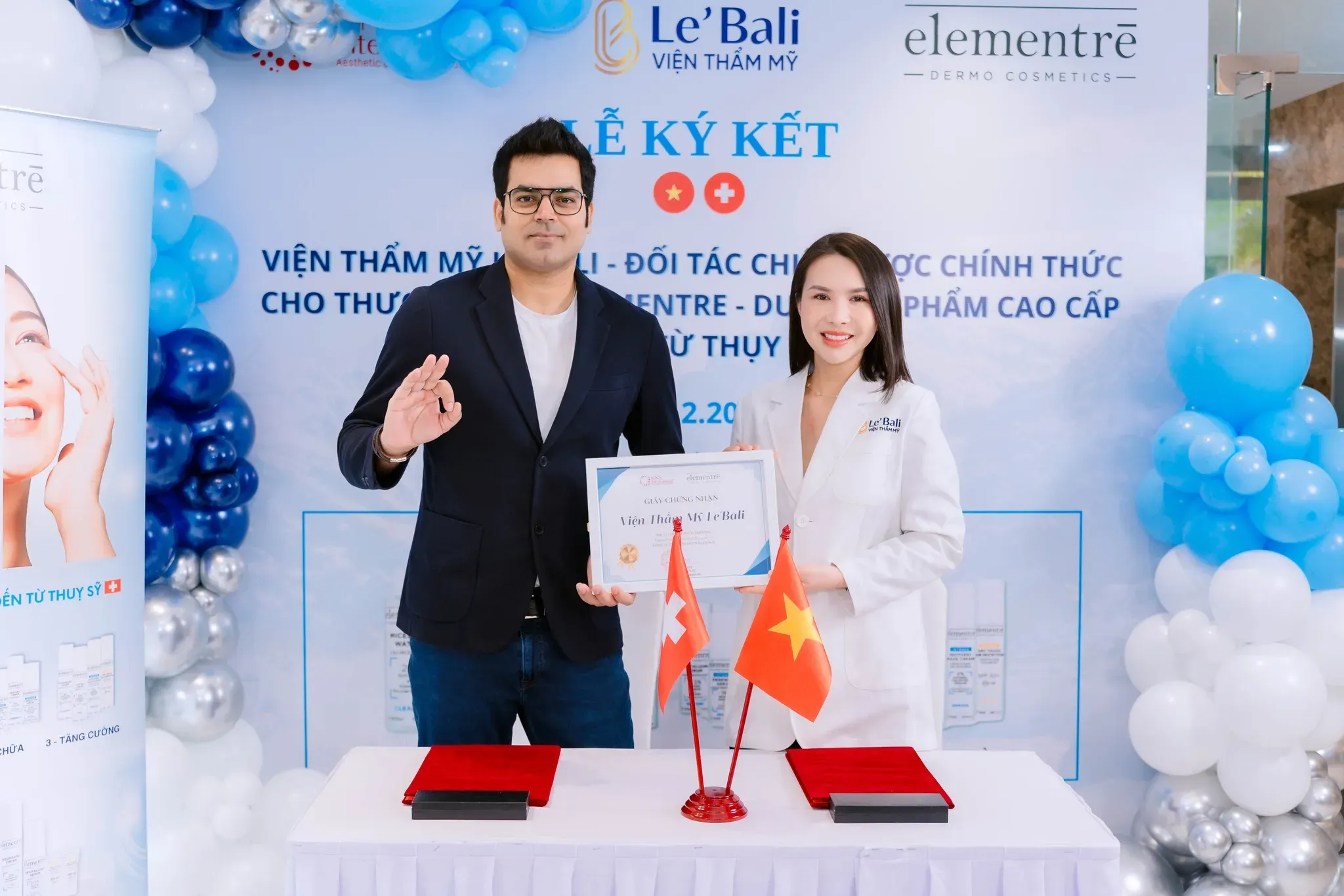 Elementre Vietnam & Le’Bali International Aesthetic Institute Sign Exclusive Partnership for Swiss Cosmeceuticals image 2